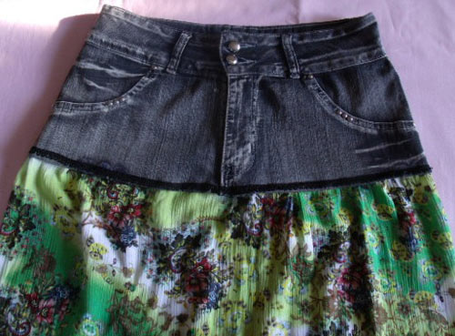 vestido infantil de perna de calça jeans