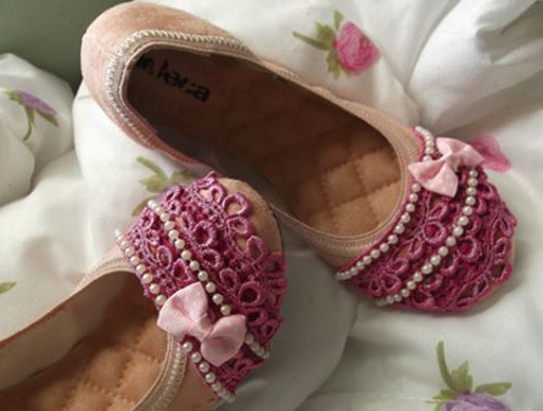 DIY - como customizar sapatilha de uma forma delicada