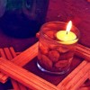 Como fazer decoração com velas flutuantes
