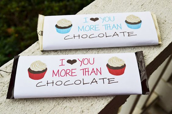 Confira ideias criativas de como presentear com chocolate no dia dos namorados.
