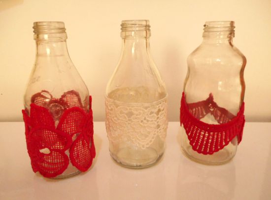 Como customizar garrafa de vidro