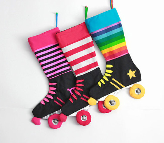 Ideias decoração de natal com meias diferentes, criativas e originais