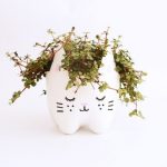 DIY vaso de gatinho