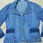 Como customizar jaqueta jeans com renda