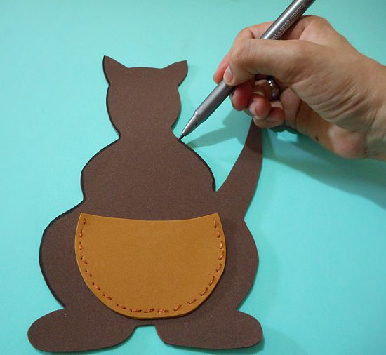 Como fazer artesanato para crianças: canguru de EVA com filhotes