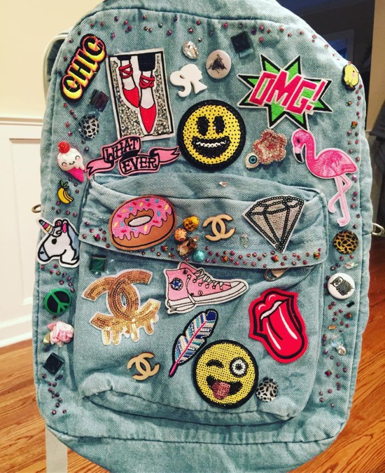 ideias de mochilas customizadas do Instagram