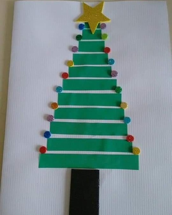Cartão de Natal para fazer com as crianças  - Blog de  customização de roupas, moda, decoração e artesanato por Mariely Del Rey