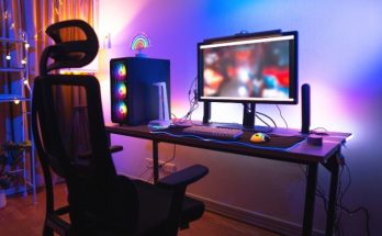 quarto com tema gamer