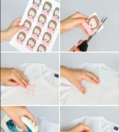 Como customizar camiseta com papel transfer