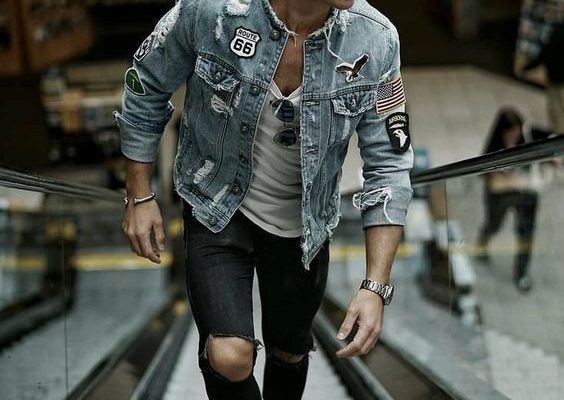 Roupa masculina customizada