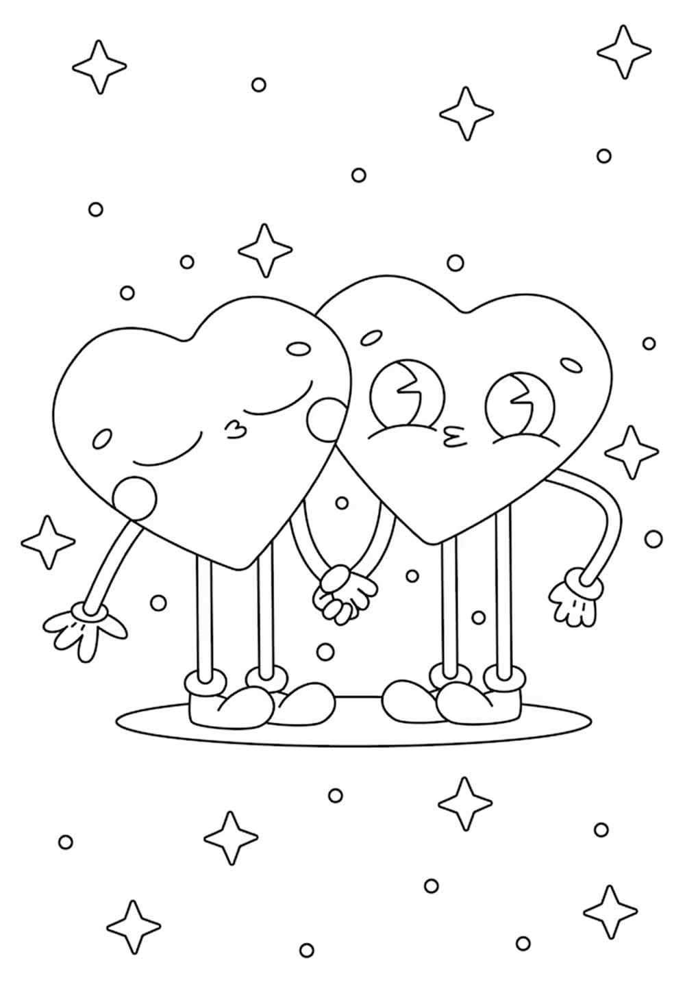 desenhos para colorir Dia dos Namorados Educação Infantil desenhos para colorir Dia dos Namorados Educação Infantil