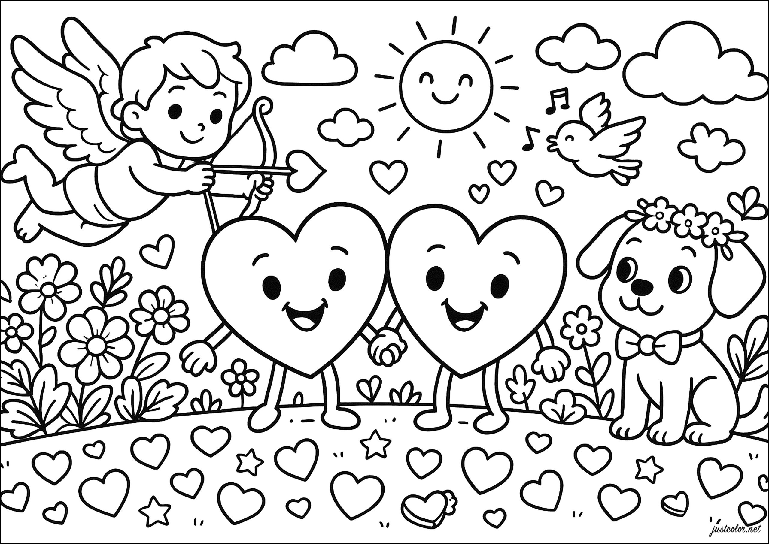 desenhos para colorir Dia dos Namorados Educação Infantil desenhos para colorir Dia dos Namorados Educação Infantil