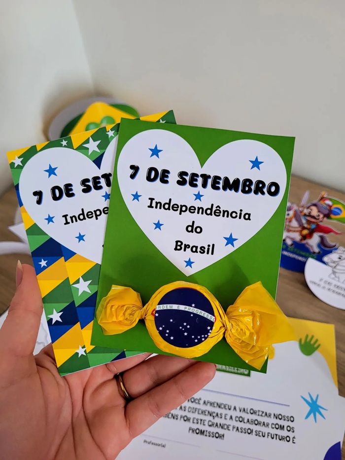 Lembrancinhas Semana da Pátria - 7 de setembro Lembrancinhas Semana da Pátria - 7 de setembro